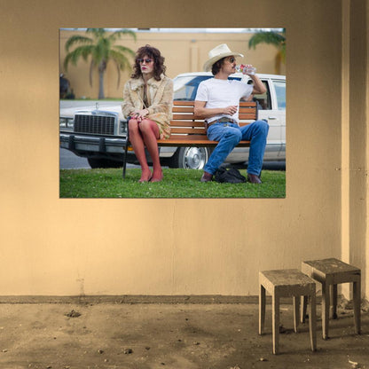 Dallas Buyers Club Matthew McConaughey Jared Leto Movie Wall Art Print Poster