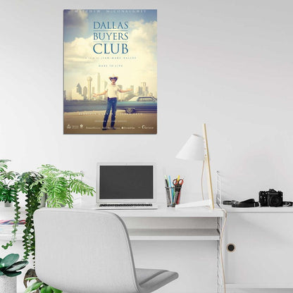 Dallas Buyers Club Movie Wall Art Print Poster