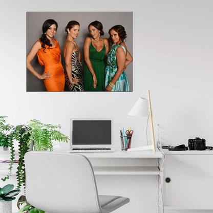 Devious Maids Characters Cast Tv Series Wall Art Print Poster