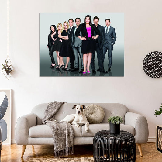Drop Dead Diva Characters Cast Tv Series Wall Art Print Poster