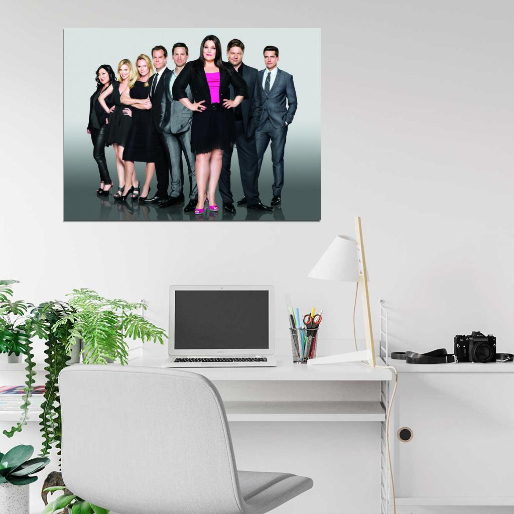 Drop Dead Diva Characters Cast Tv Series Wall Art Print Poster