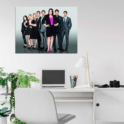 Drop Dead Diva Characters Cast Tv Series Wall Art Print Poster