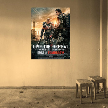 Edge of Tomorrow Movie Wall Art Print Poster