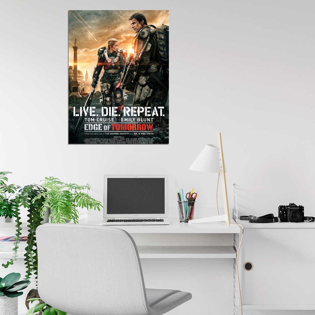 Edge of Tomorrow Movie Wall Art Print Poster