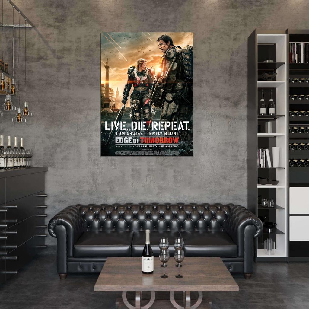 Edge of Tomorrow Movie Wall Art Print Poster