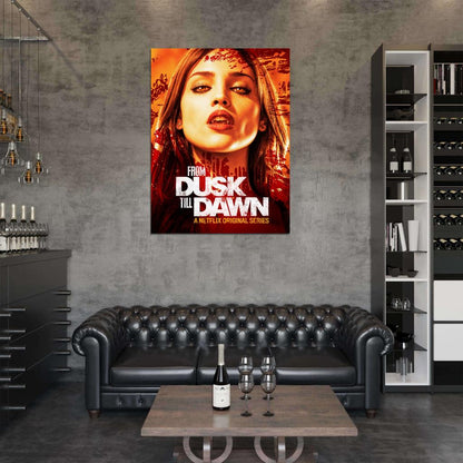 From Dusk Till Dawn Tv Series Wall Art Print Poster