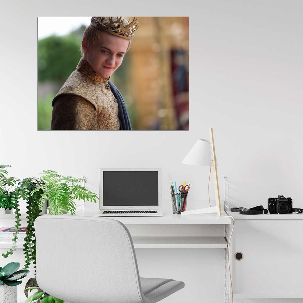 Joffrey Baratheon King Jack Gleeson TV Series Wall Art Print Poster
