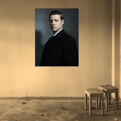 Gotham Detective James Gordon Tv Series Wall Art Print Poster