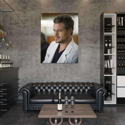 Grey's Anatomy Mark Sloan Eric Dane Tv Series Wall Art Print Poster