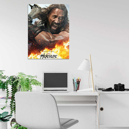 Hercules Dwayne Johnson Amazing Cool Movie Wall Art Print Poster