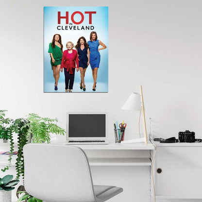 Hot In Cleveland Characters Tv Series Wall Art Print Poster