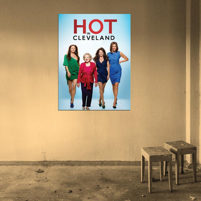Hot In Cleveland Characters Tv Series Wall Art Print Poster