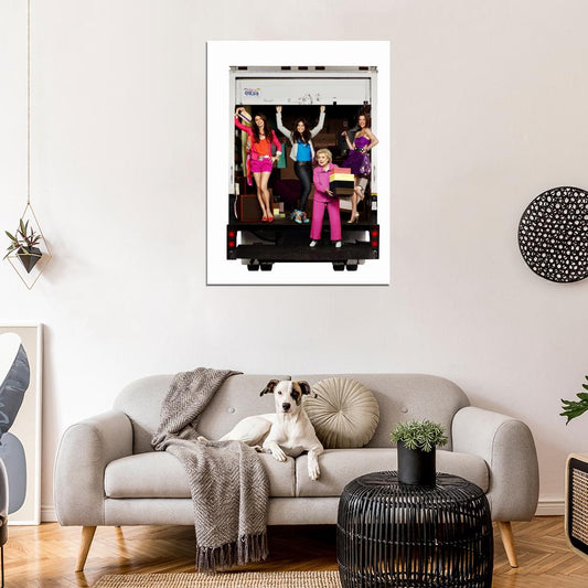 Hot in Cleveland Cast Characters Tv Series Wall Art Print Poster