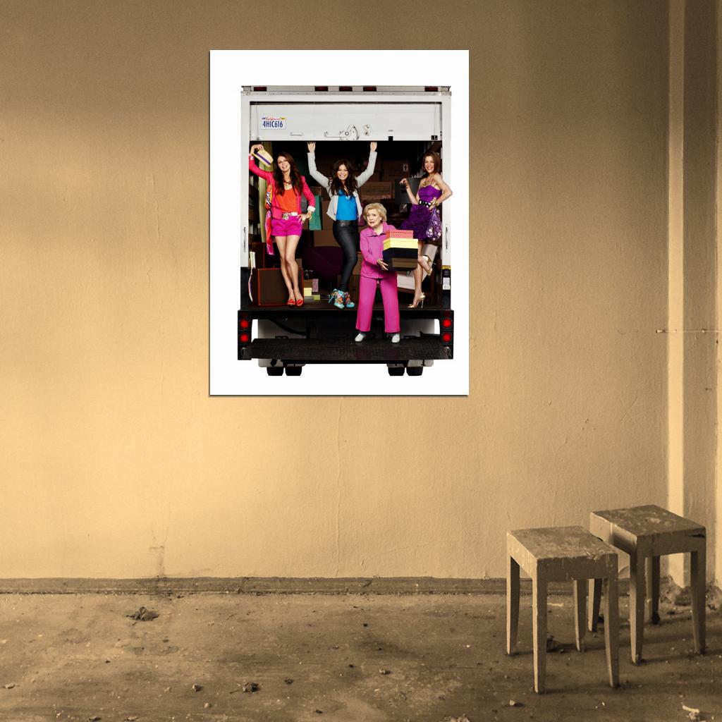 Hot in Cleveland Cast Characters Tv Series Wall Art Print Poster