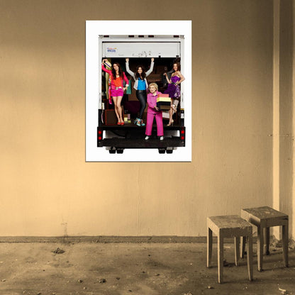 Hot in Cleveland Cast Characters Tv Series Wall Art Print Poster