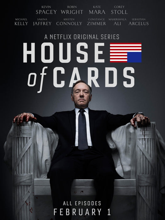 House Of Cards Tv Series Wall Art Print Poster