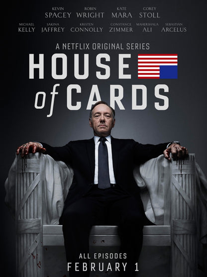 House Of Cards Tv Series Wall Art Print Poster