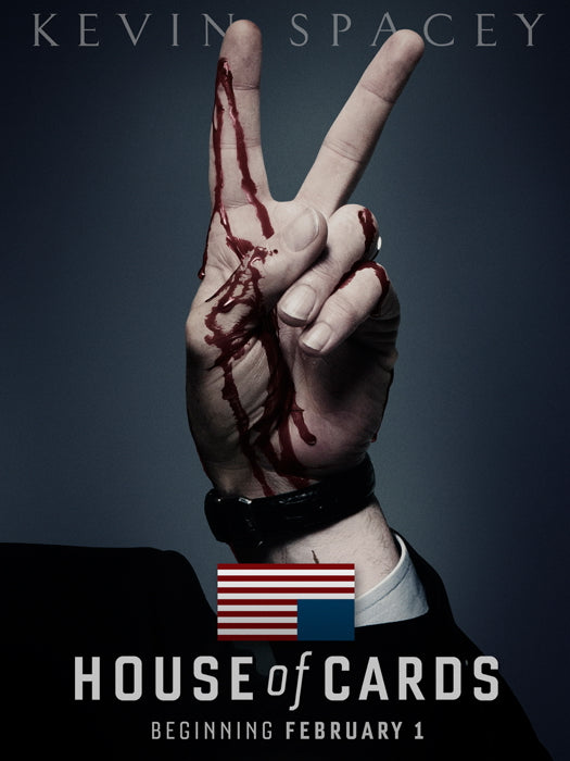 House Of Cards Tv Series Wall Art Print Poster