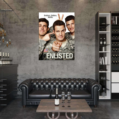 Enlisted Tv Series Wall Art Print Poster