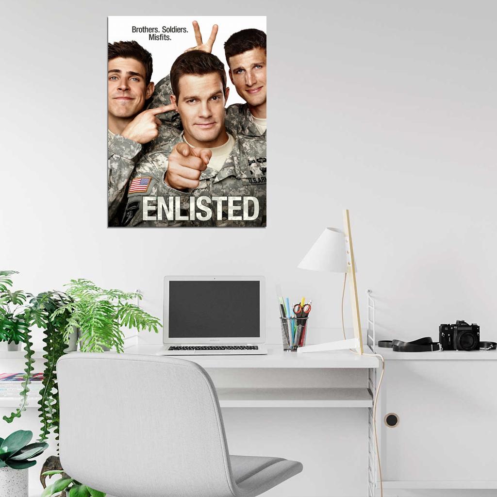 Enlisted Tv Series Wall Art Print Poster