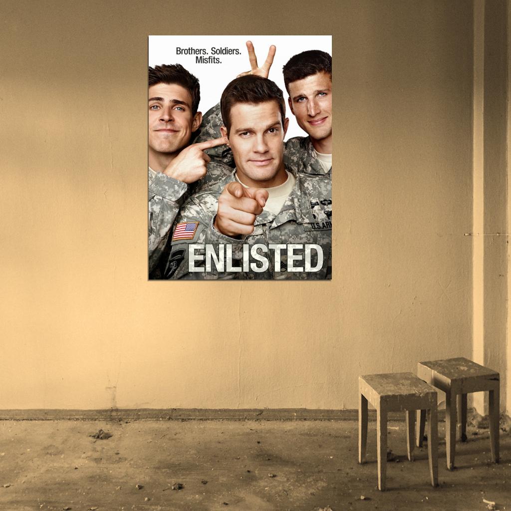 Enlisted Tv Series Wall Art Print Poster