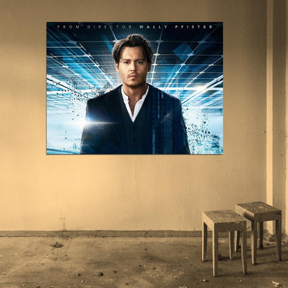 Transcendence Johnny Depp Movie Wall Art Print Poster