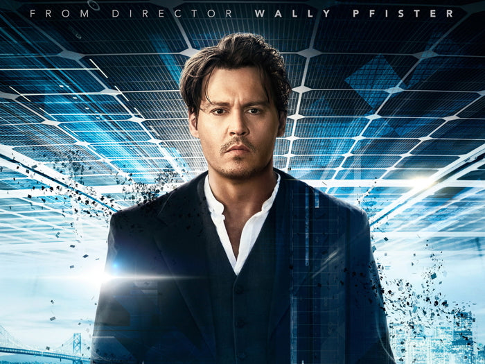 Transcendence Johnny Depp Movie Wall Art Print Poster