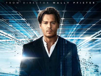 Transcendence Johnny Depp Movie Wall Art Print Poster