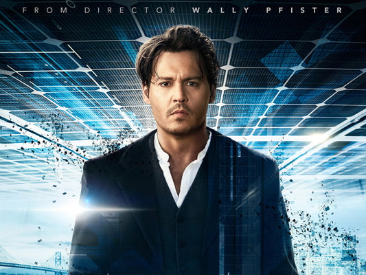 Transcendence Johnny Depp Movie Wall Art Print Poster