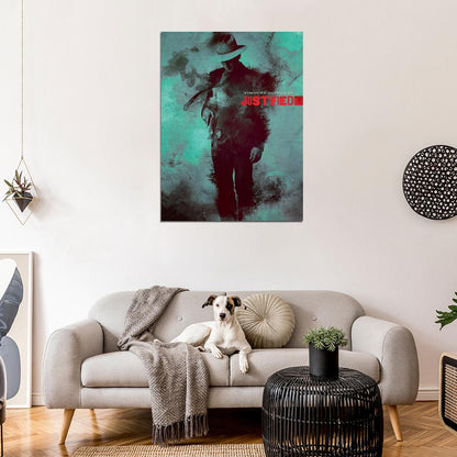 Justified Tv Series Wall Art Print Poster