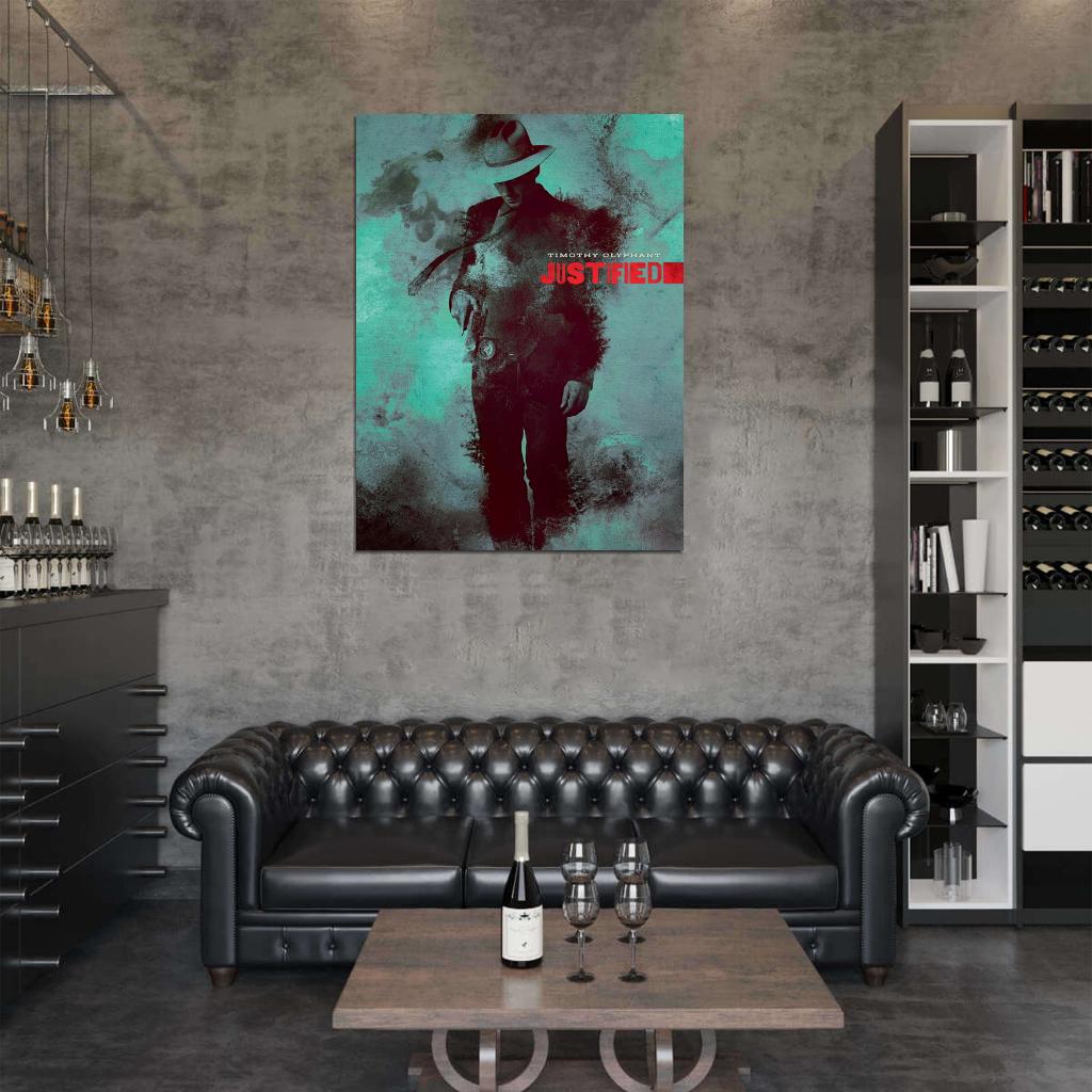 Justified Tv Series Wall Art Print Poster