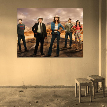 Killer Women Characters Cast Tv Series Wall Art Print Poster