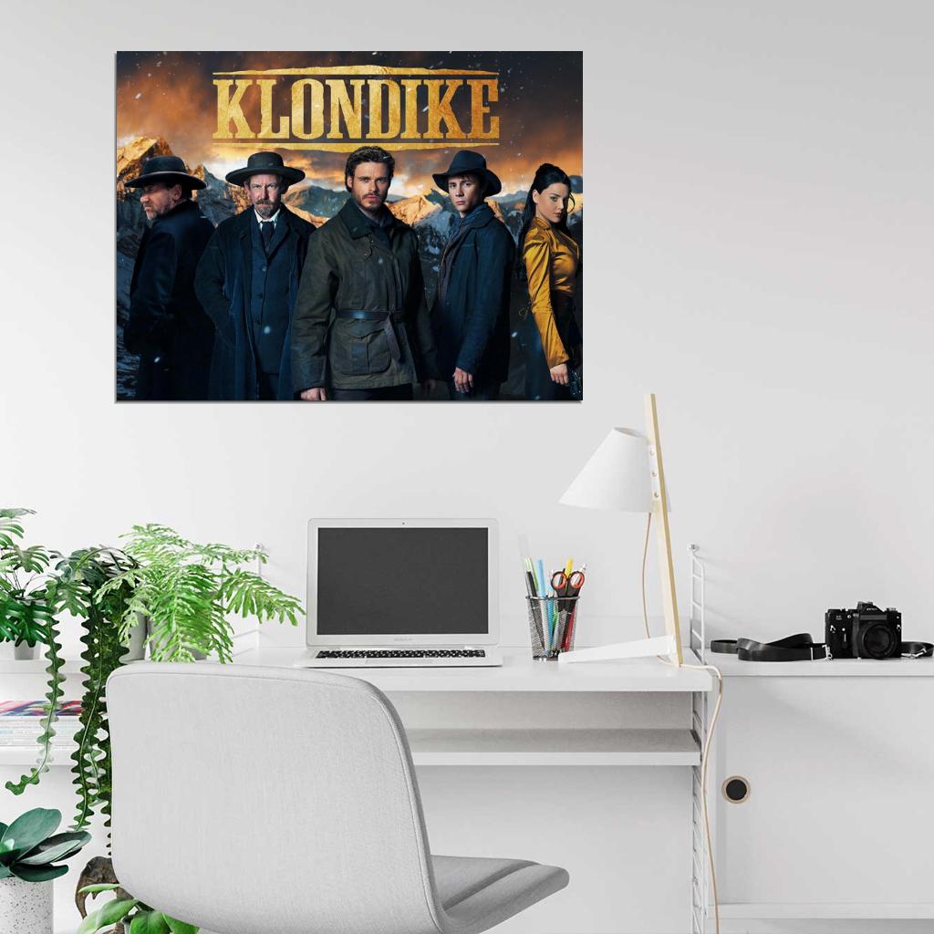 Klondike Characters Cast Tv Series Wall Art Print Poster