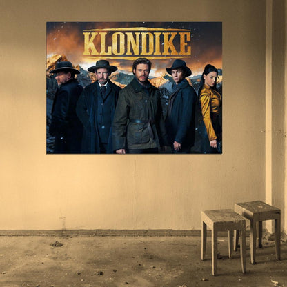 Klondike Characters Cast Tv Series Wall Art Print Poster