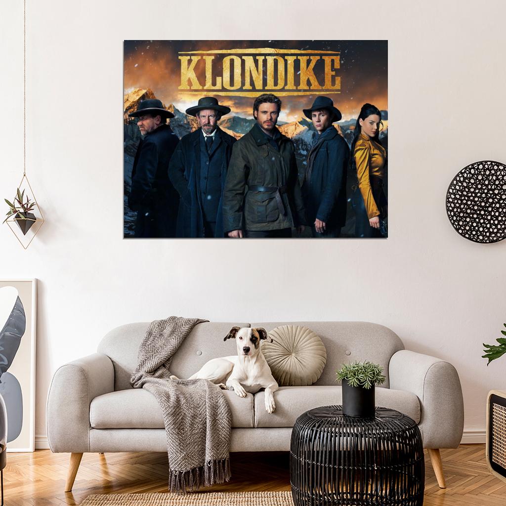 Klondike Characters Cast Tv Series Wall Art Print Poster