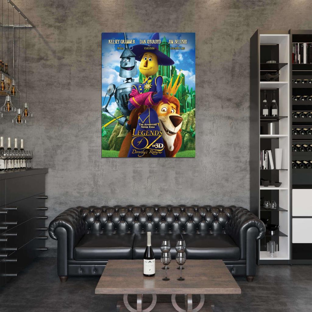 Legends of Oz Dorothy's Return Characters Movie Wall Art Print Poster