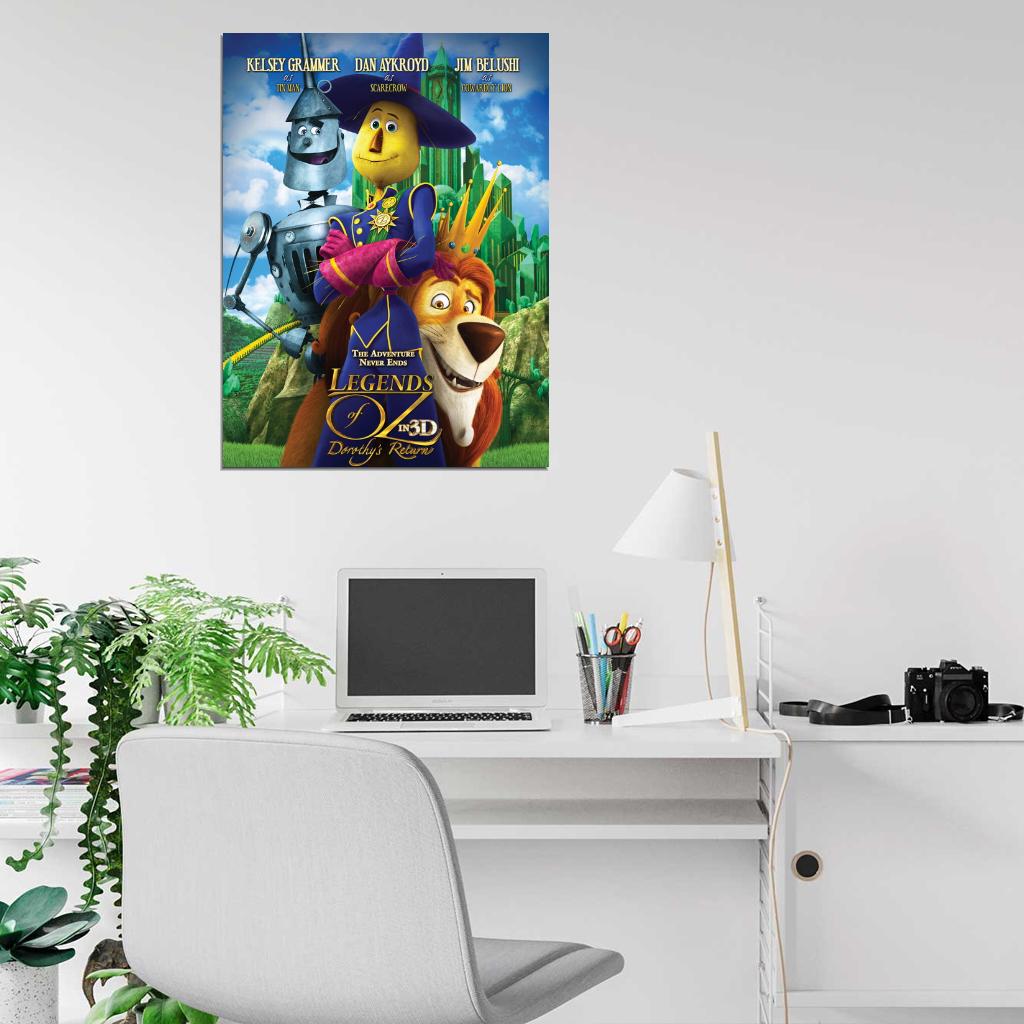 Legends of Oz Dorothy's Return Characters Movie Wall Art Print Poster