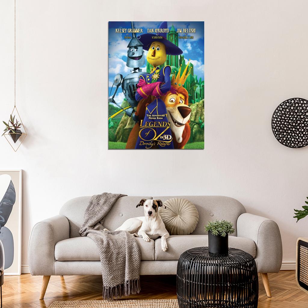 Legends of Oz Dorothy's Return Characters Movie Wall Art Print Poster
