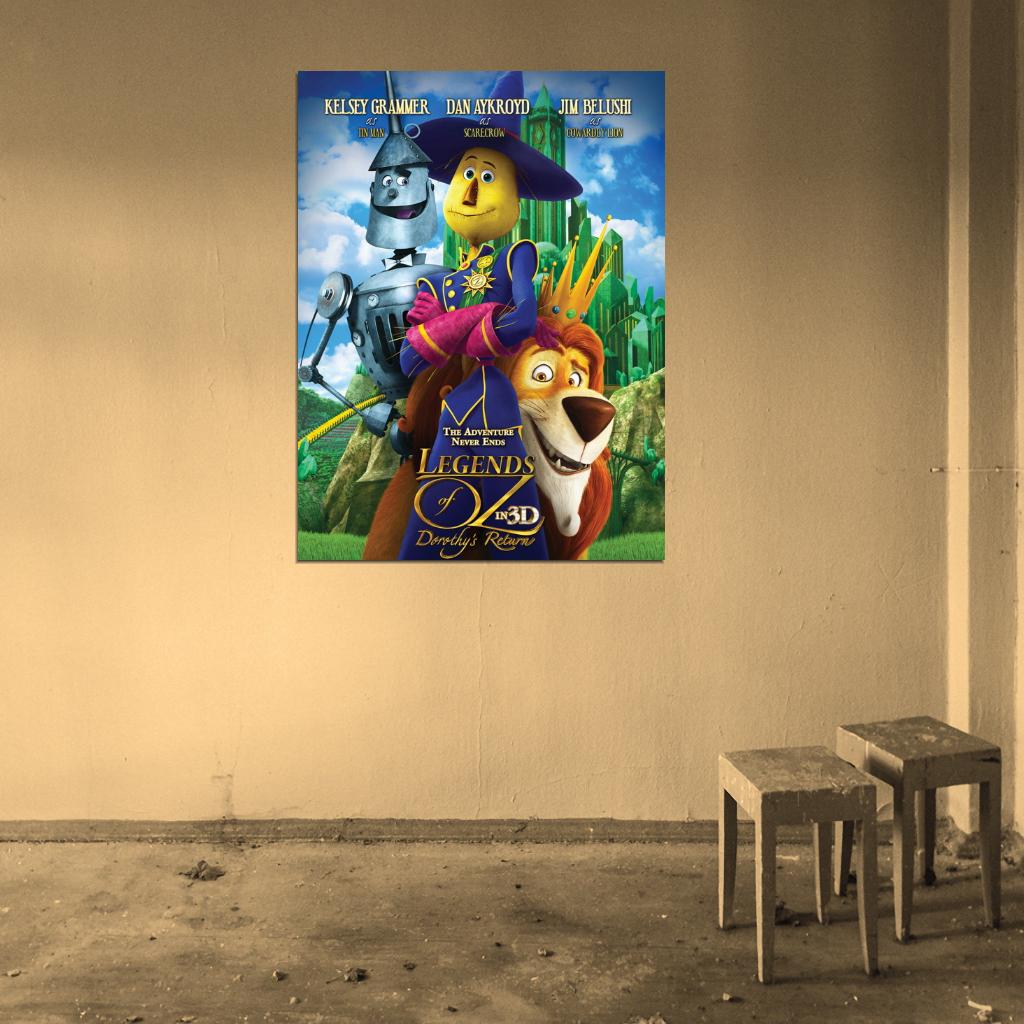 Legends of Oz Dorothy's Return Characters Movie Wall Art Print Poster
