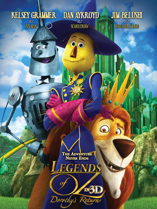 Legends of Oz Dorothy's Return Characters Movie Wall Art Print Poster