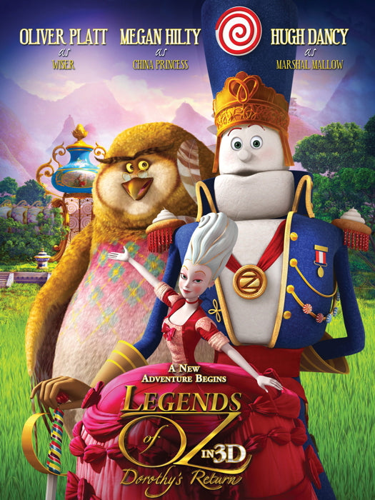 Legends of Oz Dorothy's Return Characters Cast Movie Wall Art Print Poster