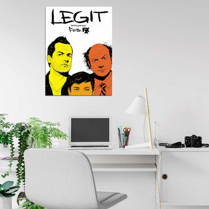 Legit Tv Series Painting Art Wall Art Print Poster