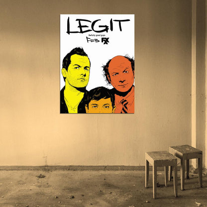 Legit Tv Series Painting Art Wall Art Print Poster