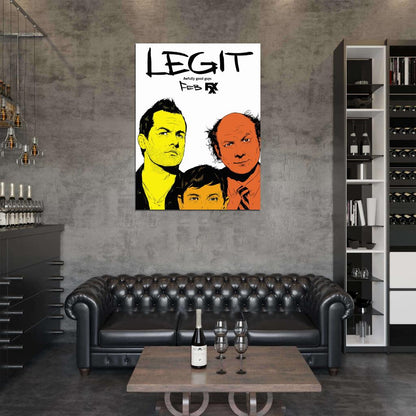 Legit Tv Series Painting Art Wall Art Print Poster