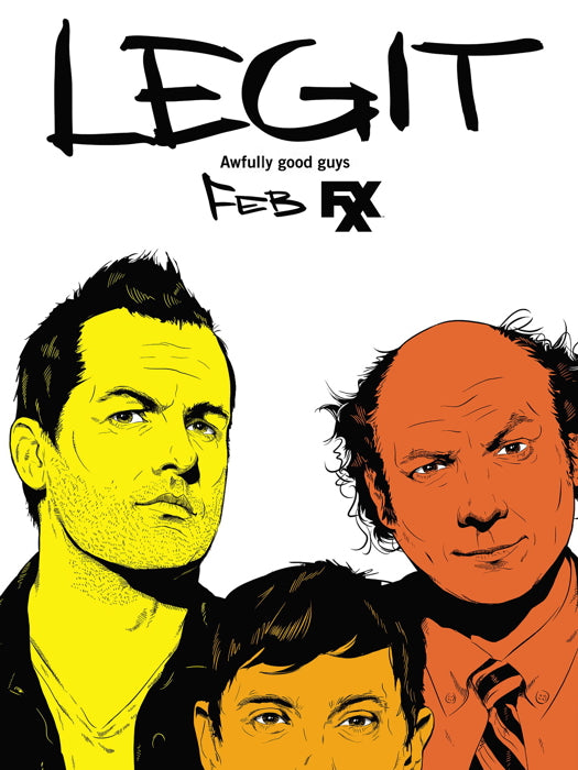 Legit Tv Series Painting Art Wall Art Print Poster