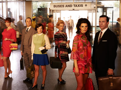Mad Men Characters Cast Tv Series Wall Art Print Poster