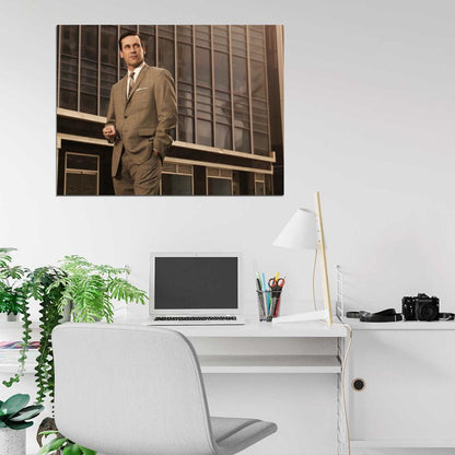 Mad Men Jon Hamm Don Draper Tv Series Wall Art Print Poster