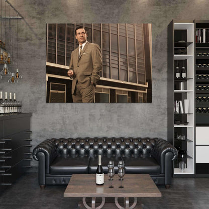 Mad Men Jon Hamm Don Draper Tv Series Wall Art Print Poster