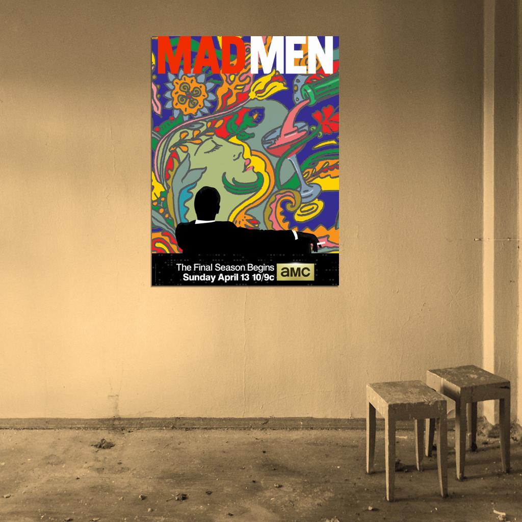 Mad Men Tv Series Art Painting Wall Art Print Poster
