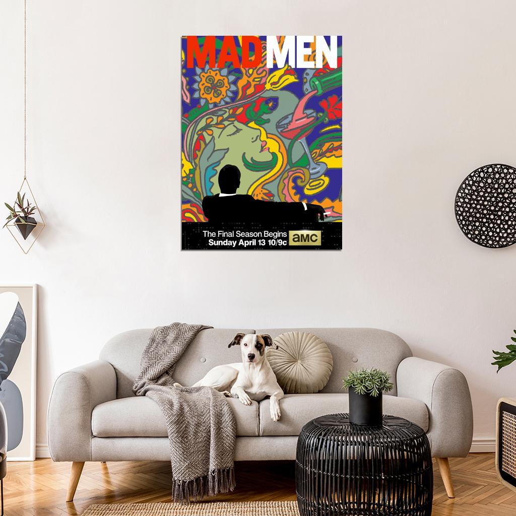Mad Men Tv Series Art Painting Wall Art Print Poster